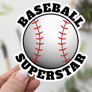Baseball Superstar Sports Sticker
