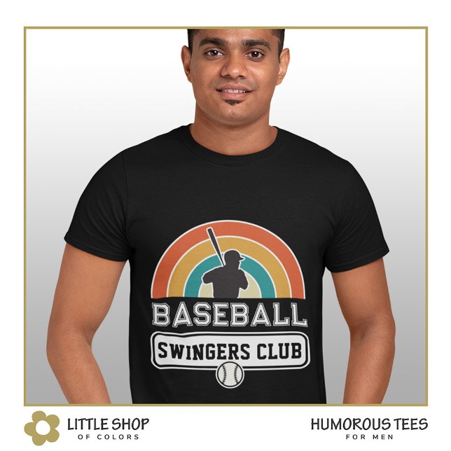 Baseball Swingers Club Customizable T-Shirt (Creator Uploaded)
