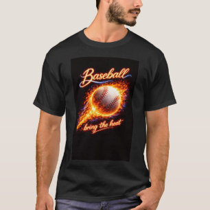 Baseball T-Shirt – “Bring the Heat” Fire Sports Gr