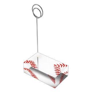 Baseball Table Card Holder