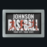 Baseball Team ADD NAME Champion Game Player Belt Buckle<br><div class="desc">Personalized ADD NAME Baseball Team Player Hobby or School Game design - Customize with your Name or Custom Text!</div>