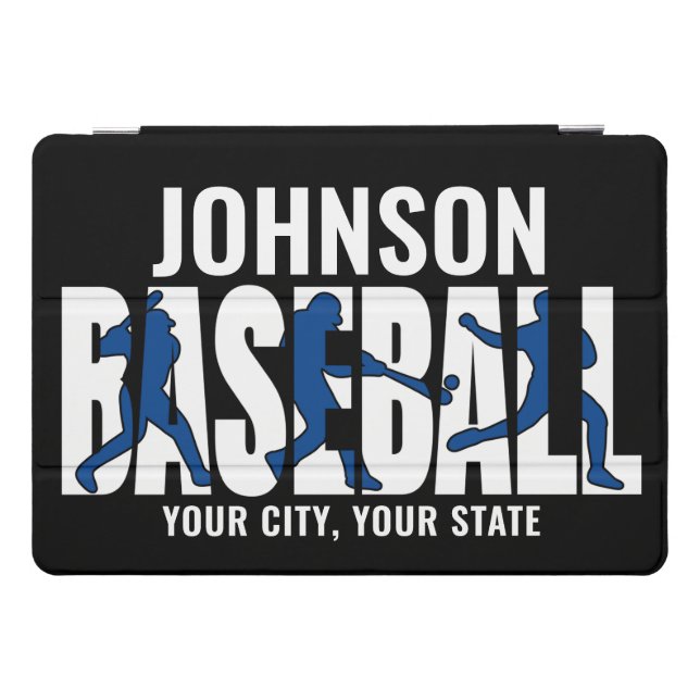 Baseball Team ADD NAME Champion Game Player iPad Pro Cover (Horizontal)