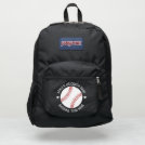 Baseball Team - Athlete Name modern design stars JanSport Backpack Baseball Team - Athlete Name modern design stars JanSport Backpack