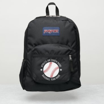 Baseball Team - Athlete Name modern design stars JanSport Backpack