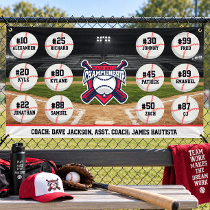 Baseball Team Banner