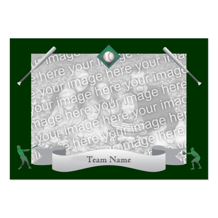 Baseball Team Card Business Card Template