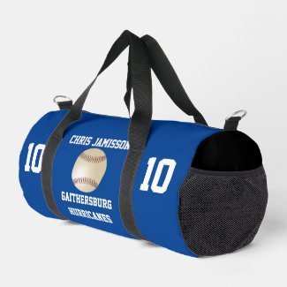 Baseball Team, Coach or Player Blue Personalized