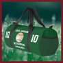 Baseball Team, Coach or Player Green Personalized Duffle Bag