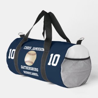 Baseball Team, Coach Player Navy Blue Personalized