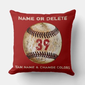 Baseball Team Gifts Personalized TEXT and COLORS