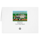 Baseball Team Labradors Cards (Back Horizontal)