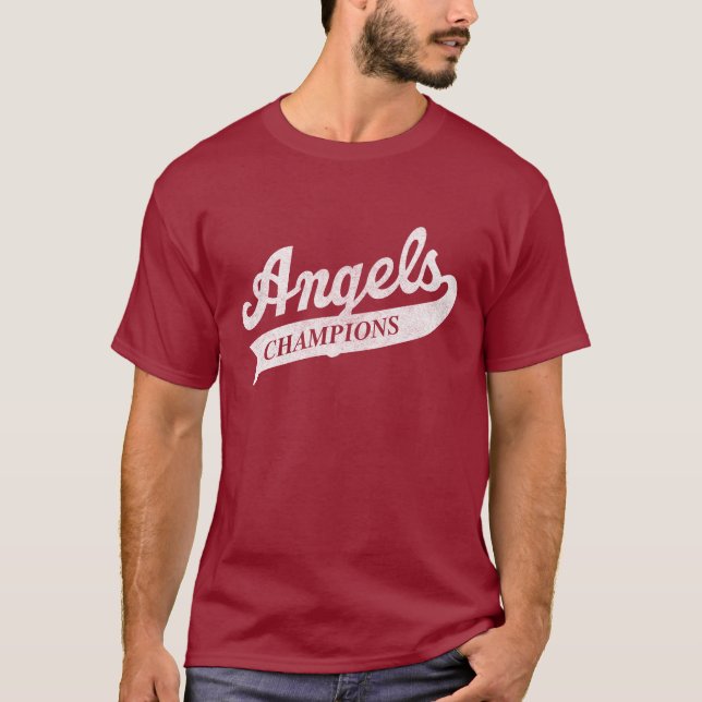 Baseball Team Los Angeles Angel T-Shirt (Front)