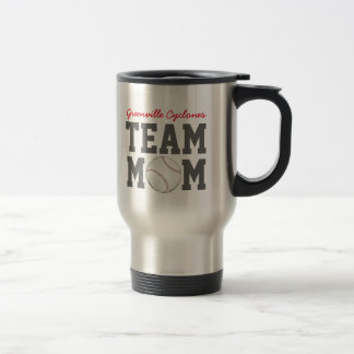 Baseball Team Mom Gift Mug