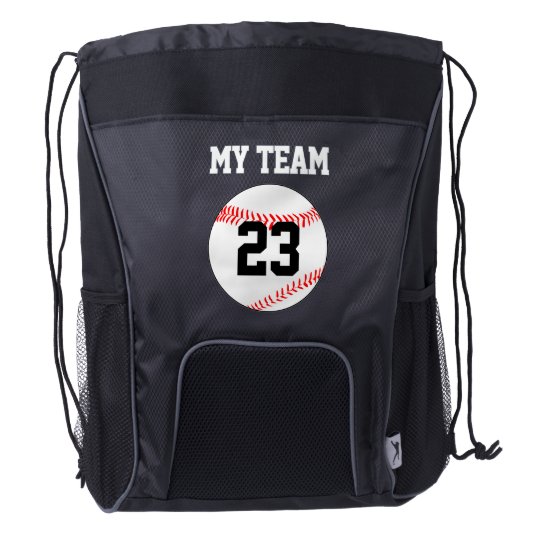 Baseball Team Name Jersey Number Custom Backpack Zazzle Baseball Team Name Jersey Number Custom Backpack
