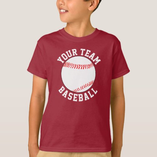 Baseball Team Name Player  Jersey Number Sports T_Shirt