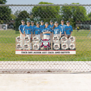 Baseball Team Photo Banner