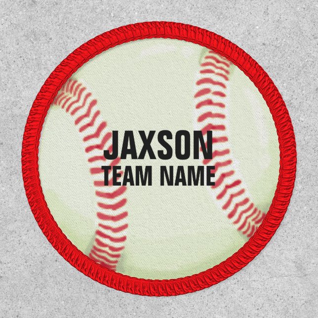 Baseball Team | Player Name Patch (Front)