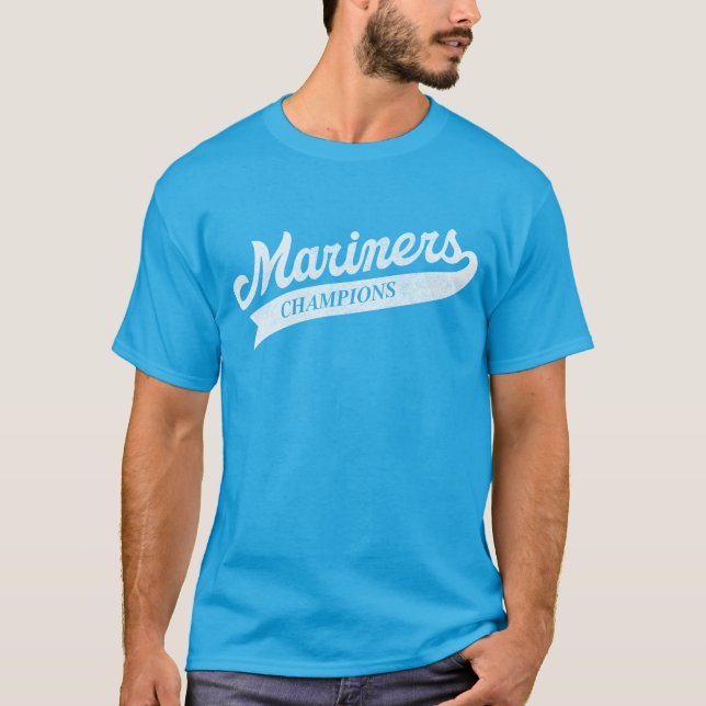Baseball Team Seattle Mariner T-Shirt (Front)