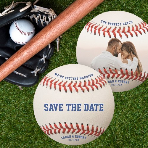 Baseball The Perfect Catch Photo Wedding Save The Date