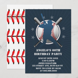 Baseball Theme Birthday Party