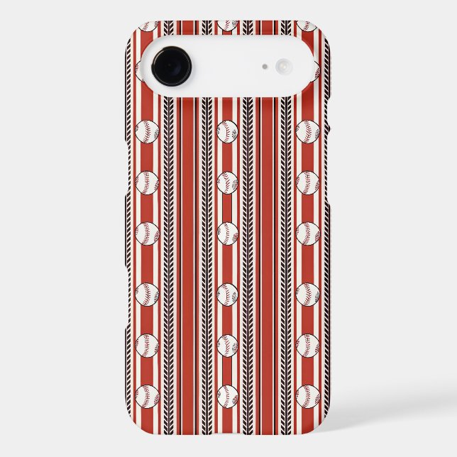 Baseball Theme Case-Mate iPhone Case (Back)