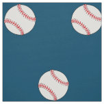 Baseball Theme Fabric Any Color BG - HAMbyWG