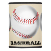 BASEBALL THEME LAMP SHADE (Front)