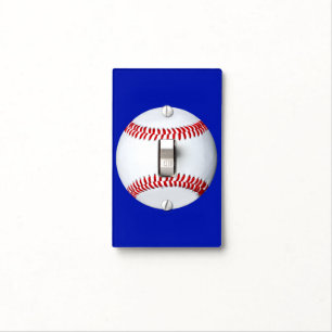 Baseball Theme Light Switch Cover