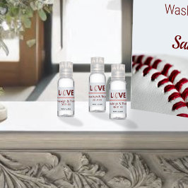 Baseball Theme Love Wedding Hand Lotion