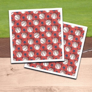 Baseball Theme Napkins