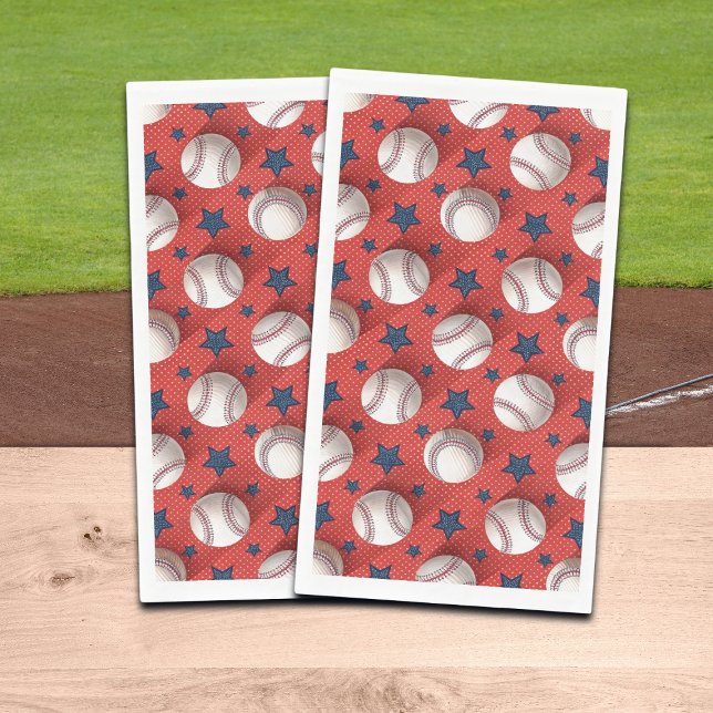 Baseball Theme Paper Guest Towels (Creator Uploaded)