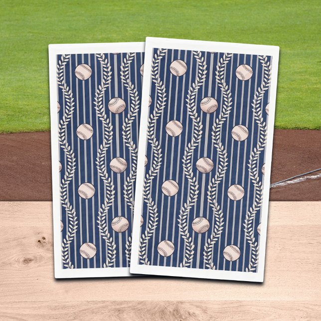 Baseball Theme Paper Guest Towels (Creator Uploaded)