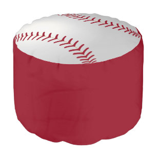 Baseball Theme Pouf