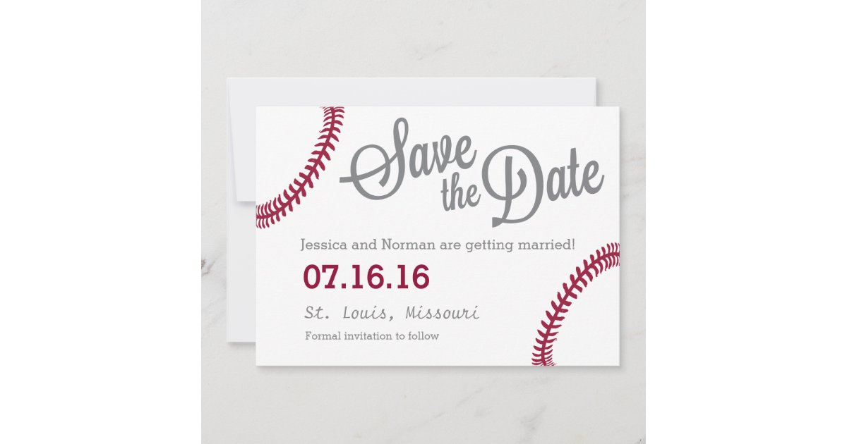 Football Ticket Save the Date Card with Photos on Both Sides - Green &  White – Designed By Brenda