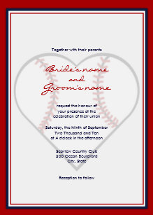 Baseball Wedding Invitations Zazzle Baseball Theme Wedding Invitations