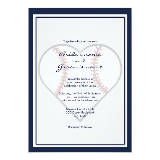 baseball theme wedding invitations zazzle com