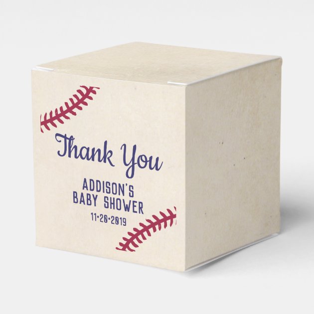 baseball themed baby shower favors