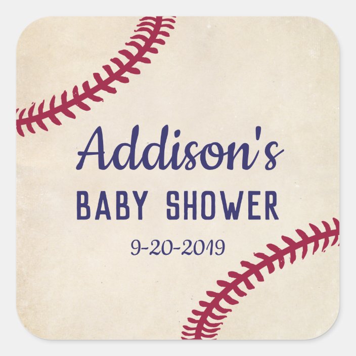 baseball themed baby shower favors