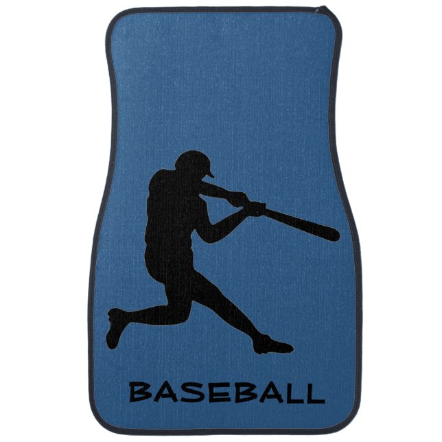 Baseball-Themed Car Mats (Front)