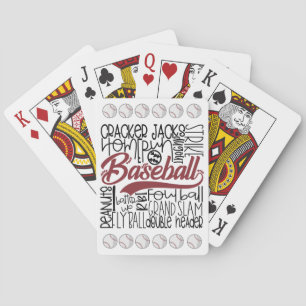 Baseball Themed – Unique Deck for Sports Poker Cards