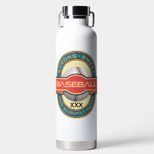 Baseball Thor Copper Vacuum Insulated Bottle