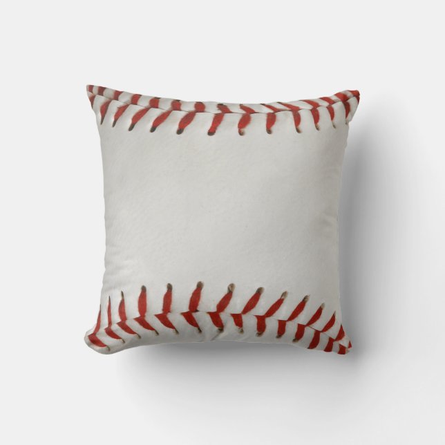 Baseball Throw Pillow (Front)