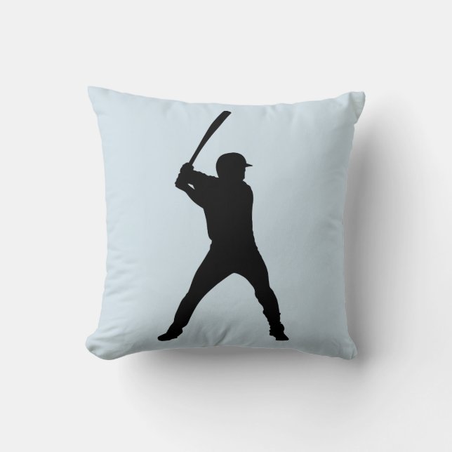 Baseball Throw Pillow (Front)