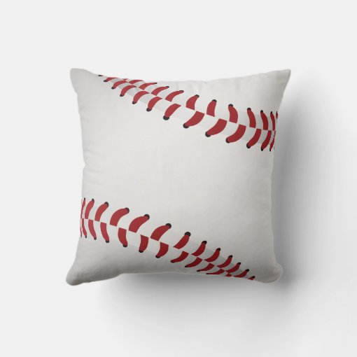 baseball throw pillow Zazzle