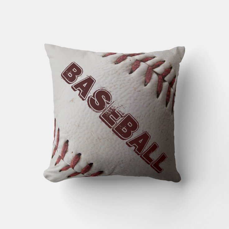 Baseball Throw Pillow Zazzle