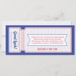 Baseball Ticket Invitation