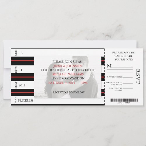 Baseball Ticket Announcements