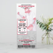 Baseball Ticket Sports Party Celebration Birthday (Standing Front)
