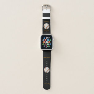 Baseball Time, Time To Play Apple Watch Band