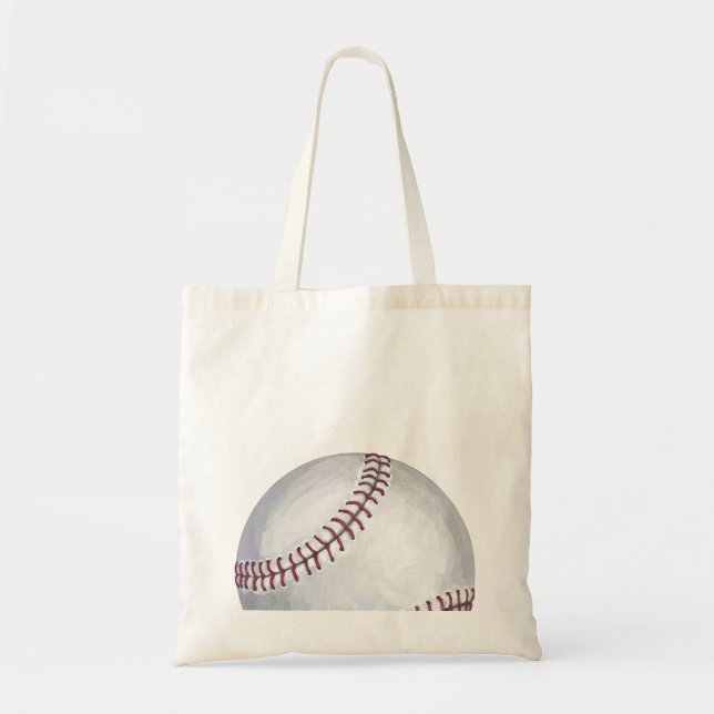 Baseball Tote Bag (Front)